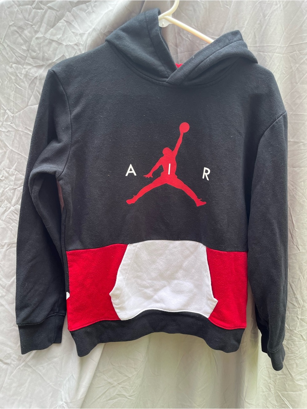 Nike Air Jordan Jump man Black Red White Boys Pullover Hoodie Sweatshirt